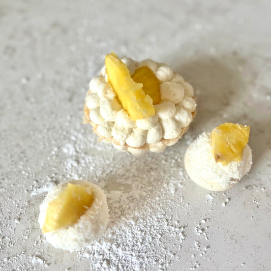 Pavlova façon Virgin Piña Colada