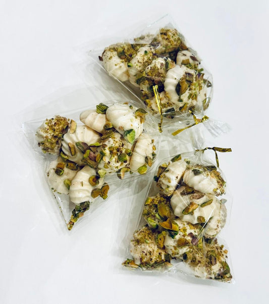 Sachet de 10 meringues pistache