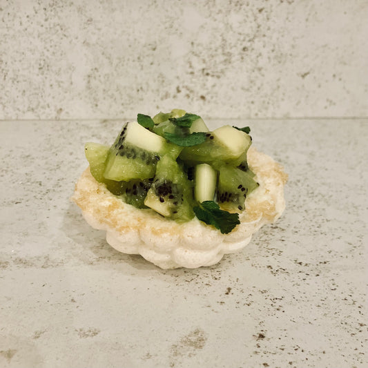 Pavlova kiwi-menthe 2 personnes